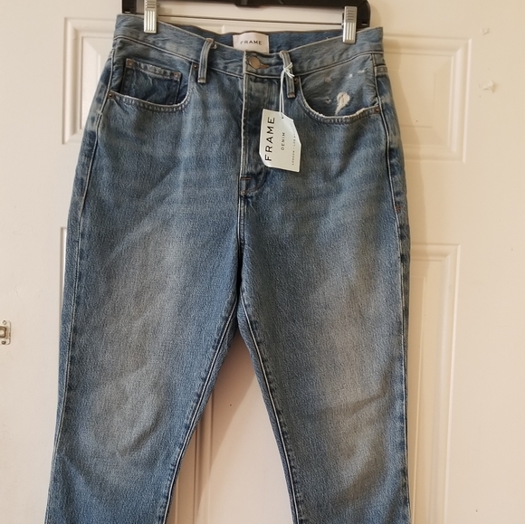 Frame Carlsland Raw Edge Le Original Skinny Jeans - Picture 8 of 9